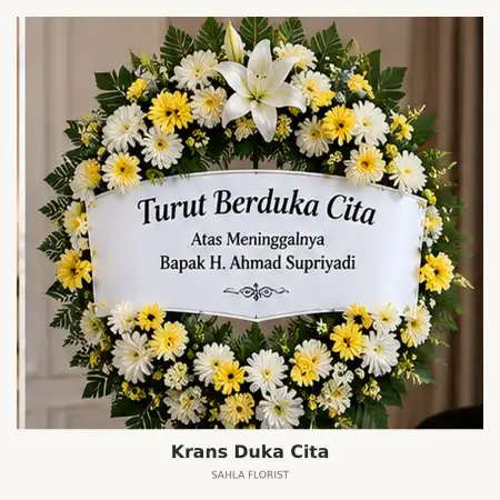 Krans Bunga Duka Pik